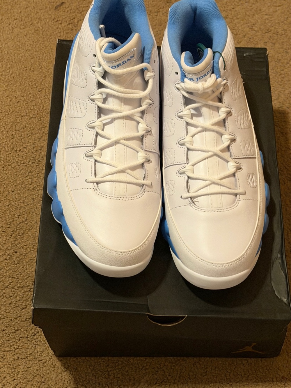 Men’s NEW W/tags GOLF- Size 14 Jordan 9 Retro low